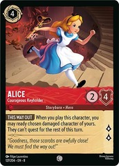 Alice, Courageous Keyholder (0127) - Cold Foil