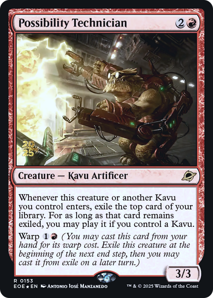 Possibility Technician (153) (Prerelease) - Foil
