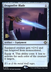 Dragonfire Blade (Prerelease) - Foil