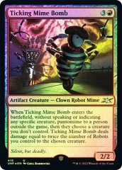 Ticking Mime Bomb - Galaxy Foil