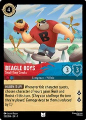 Beagle Boys, Small-Time Crooks (132/204) - Cold Foil