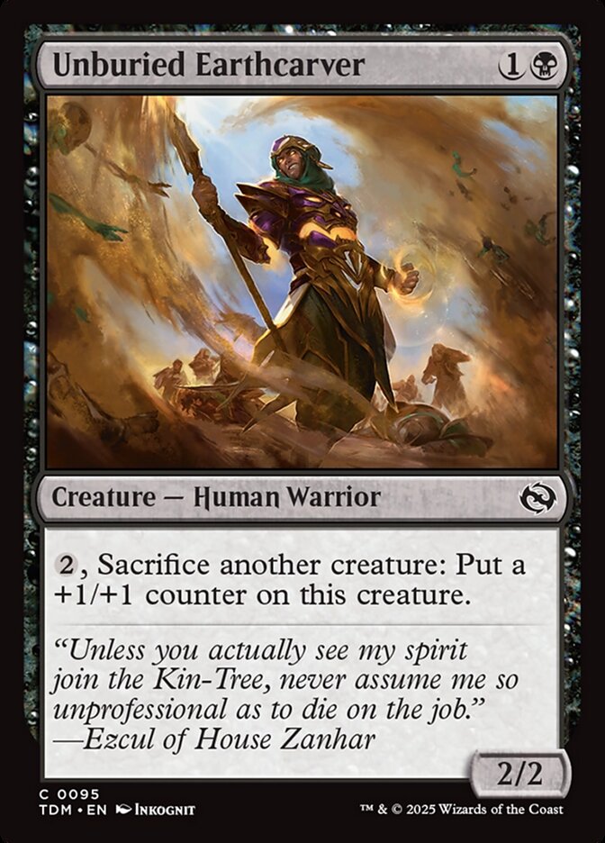 Unburied Earthcarver - Foil