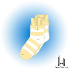 SOCKS: ADULT ONE-POINT POMPOMPURIN