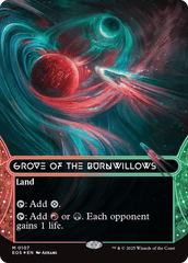 Grove of the Burnwillows (0107) (Borderless) - Galaxy Foil