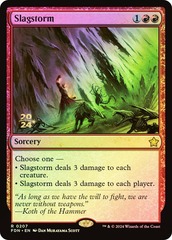 Slagstorm (Prerelease) - Foil