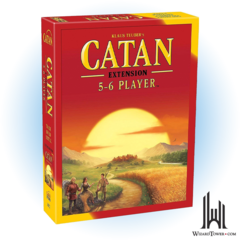 CATAN BASE GAME 5-6 PLAYER EXPANSION