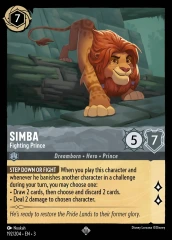 Simba, Fighting Prince (0192) - Cold Foil