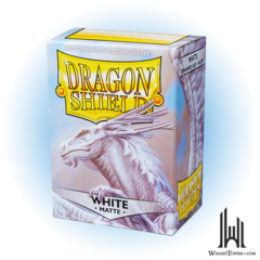 Dragon Shield Box of 100 in Matte White