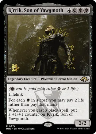 Krrik, Son of Yawgmoth (Prerelease) - Foil