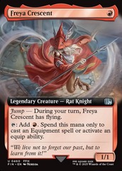 Freya Crescent (0460) (Extended Art) - Foil