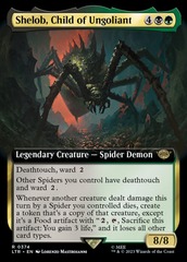 Shelob, Child of Ungoliant (0374) (Extended Art) - Foil
