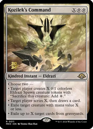 Kozileks Command (Prerelease) - Foil