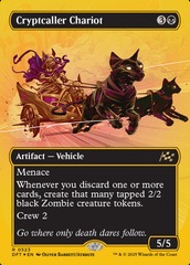 Cryptcaller Chariot (0523) (Borderless) - First Place Foil