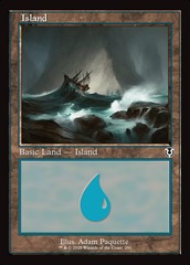 Island (0291) (Retro Frame)