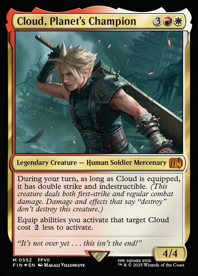 Cloud, Planets Champion - Foil