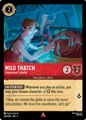 Milo Thatch, Undaunted Scholar (145/204) - Cold Foil