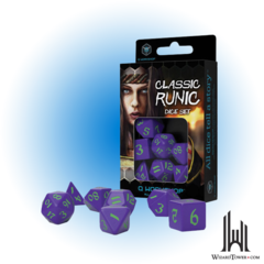 RUNIC DICE PURPLE/GREEN