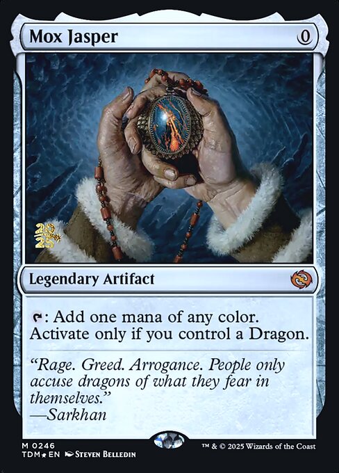 Mox Jasper (Prerelease) - Foil