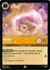Rhino, One-Sixteenth Wolf (0015)