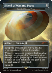 Shield of War and Peace [Sword of War and Peace] (1730) (Borderless) - Foil
