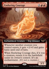 Enduring Courage (0378) (Extended Art) - Foil