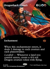 Dragonback Assault (0355) (Borderless) - Foil