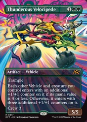 Thunderous Velocipede (0317) (Borderless) - Foil