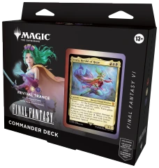 Final Fantasy Regular Commander Deck - Revival Trance (RWB)