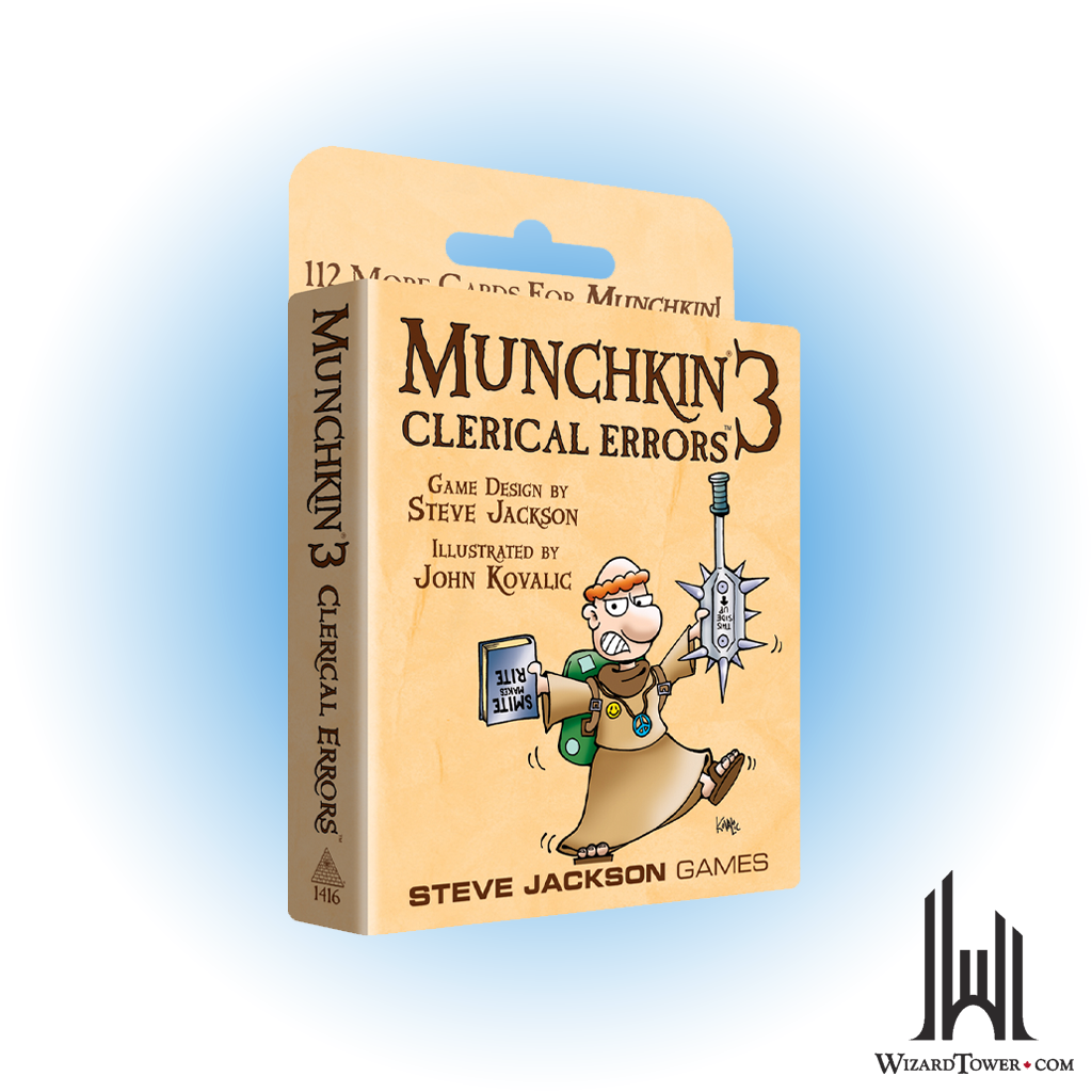 MUNCHKIN 3 CLERICAL ERRORS