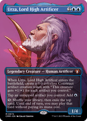 Urza, Lord High Artificer (0674) (Borderless) - Foil