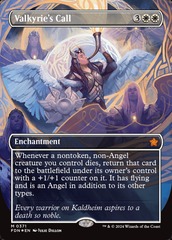 Valkyrie's Call (0371) (Borderless) - Mana Foil