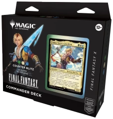 Final Fantasy Regular Commander Deck - Counter Blitz (GWU)