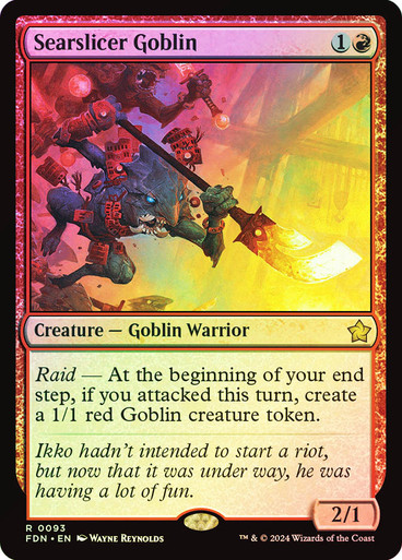 Searslicer Goblin - Foil