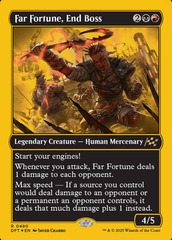 Far Fortune, End Boss (0480) - First Place Foil