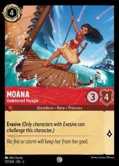 Moana, Undeterred Voyager (0117) - Cold Foil