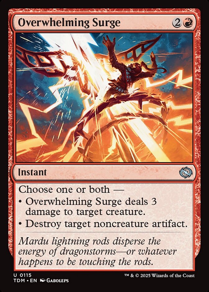 Overwhelming Surge - Foil