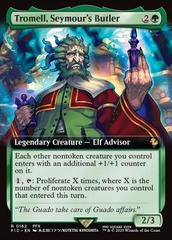 Tromell, Seymour's Butler (0162) (Extended Art) - Foil