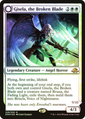 Gisela, the Broken Blade // Brisela, Voice of Nightmares - Foil - Prerelease Promo