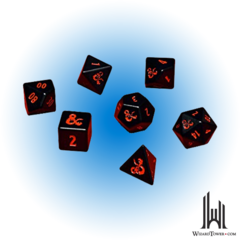 Ultra Pro Heavy Metal D&D RPG D20 Set