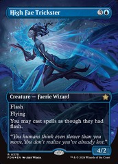 High Fae Trickster (0375) (Borderless) - Mana Foil