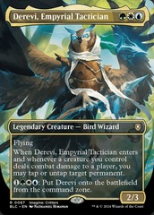 Derevi, Empyrial Tactician (0087) (Borderless) (Showcase)