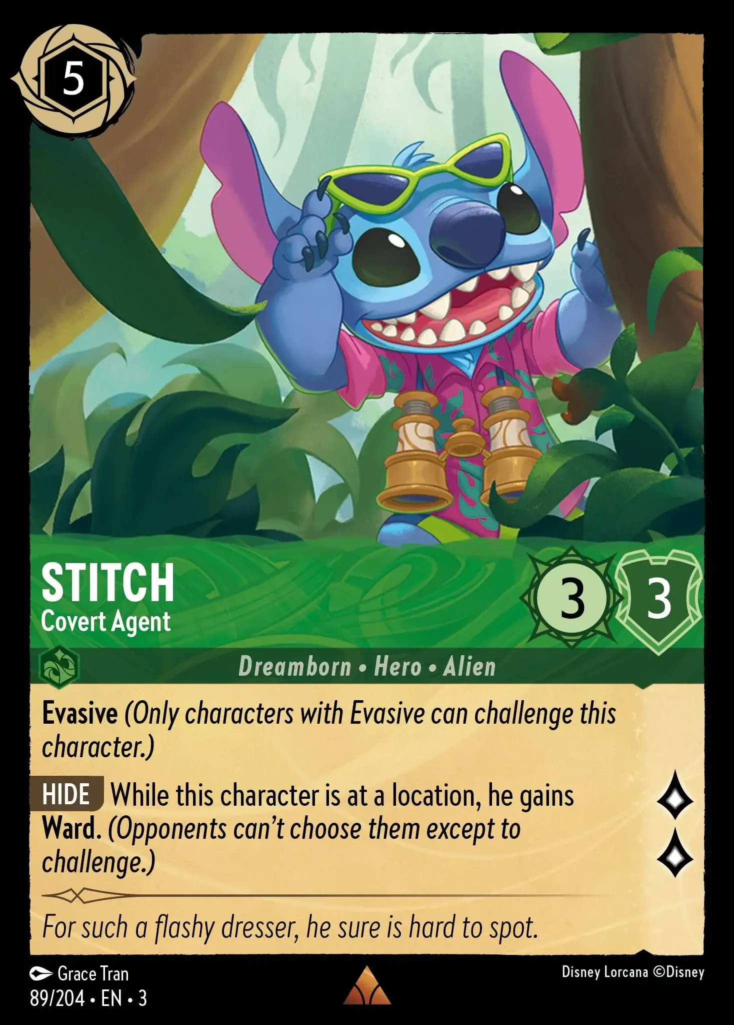 Stitch, Covert Agent (0089)
