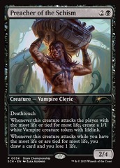Preacher of the Schism (0034) (Store Championship) - Foil