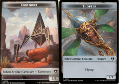 Construct (0074) // Thopter (0047) Double-Sided Token