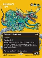 Agonasaur Rex (0542) (Borderless) - First Place Foil