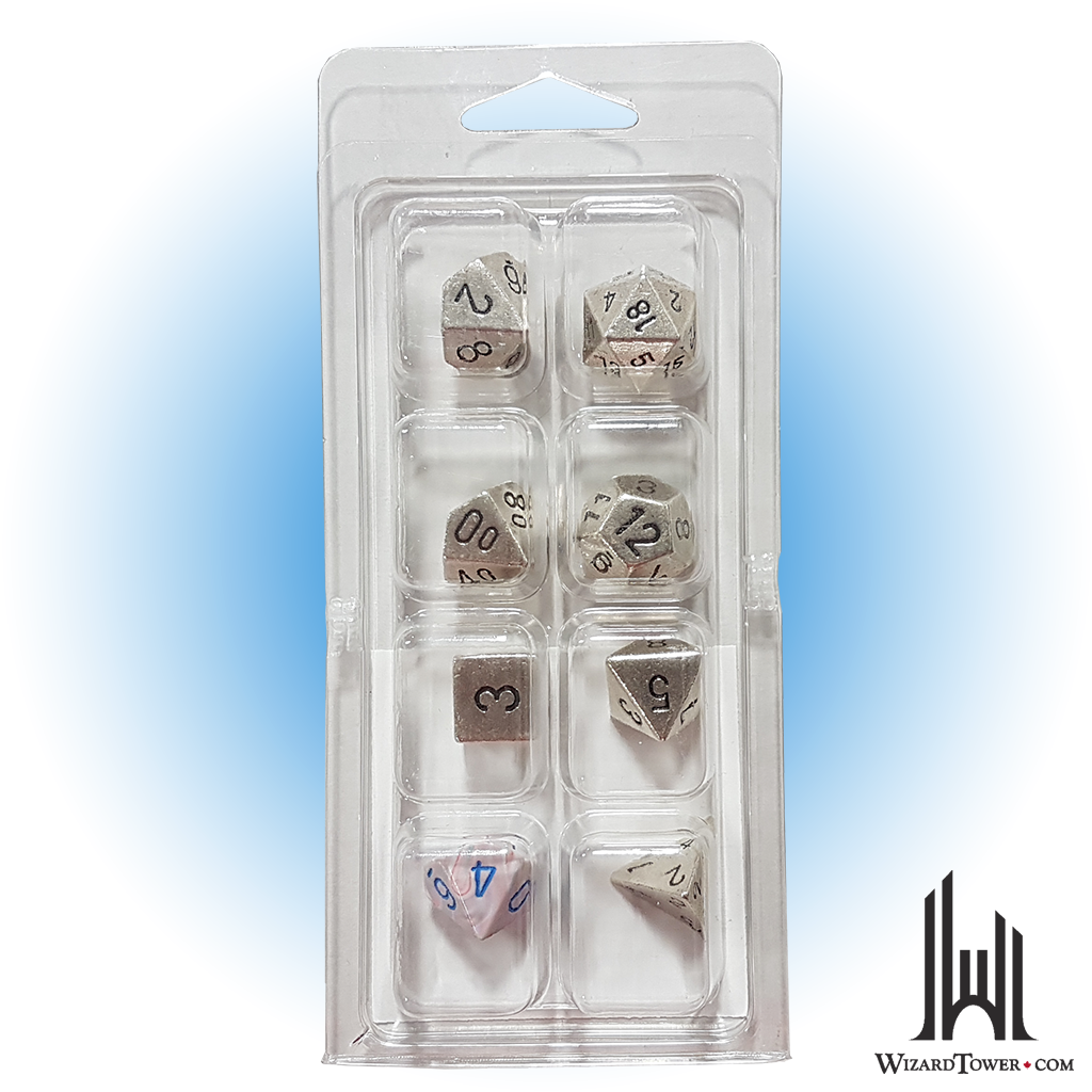 Metal: Polyhedral 7-Die Set Silver