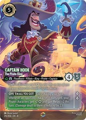 Captain Hook, The Pirate King (0215) - Satin Holographic Foil