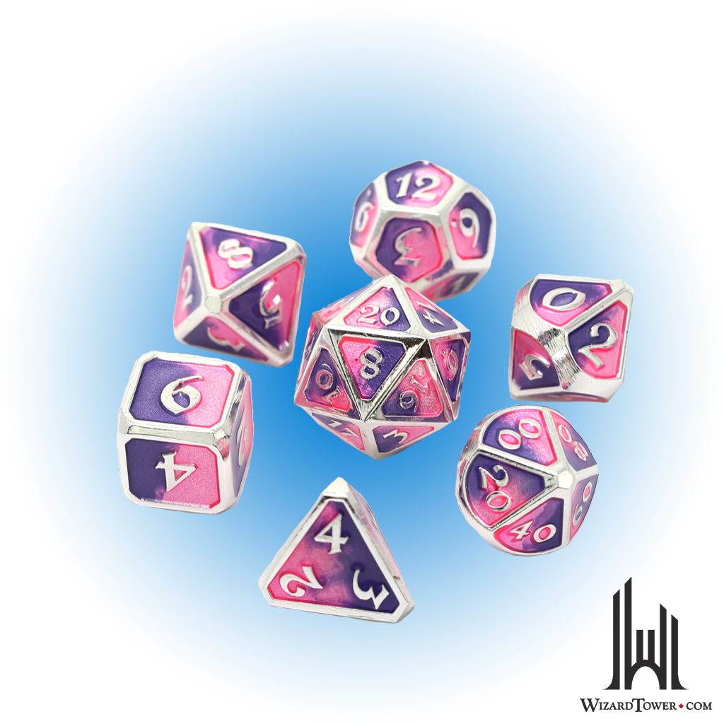 Metal RPG Dice Set - Spellbinder Fae Queen