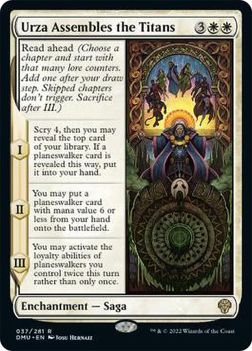 Urza Assembles the Titans - Foil
