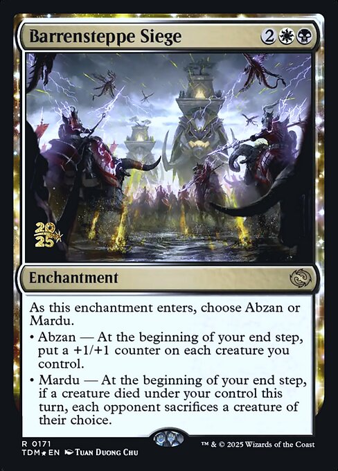 Barrensteppe Siege (Prerelease) - Foil